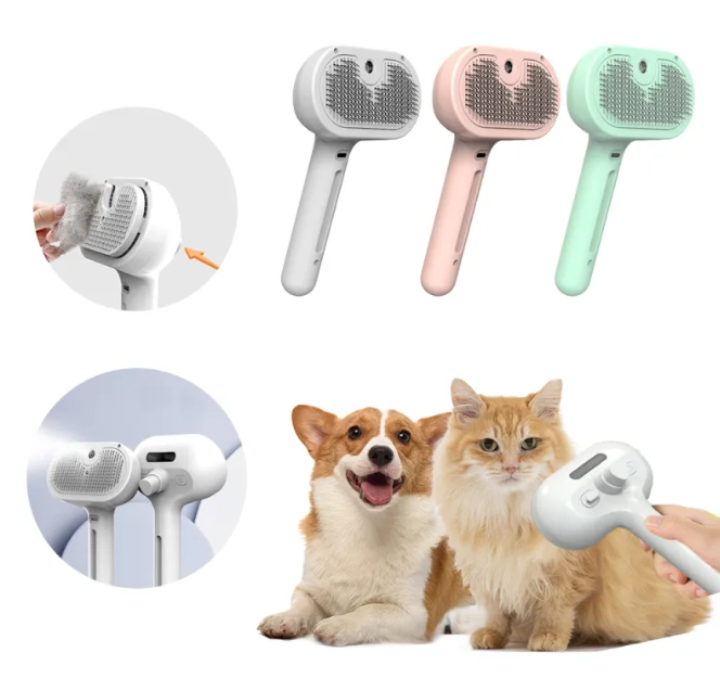 Easy-Clean Pet Grooming Comb