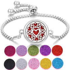 Stainless Steel Perfume Bracelet
