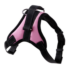 Adjustable Dog Harnesswith Reflective Leash Set
