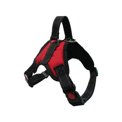 Adjustable Dog Harnesswith Reflective Leash Set